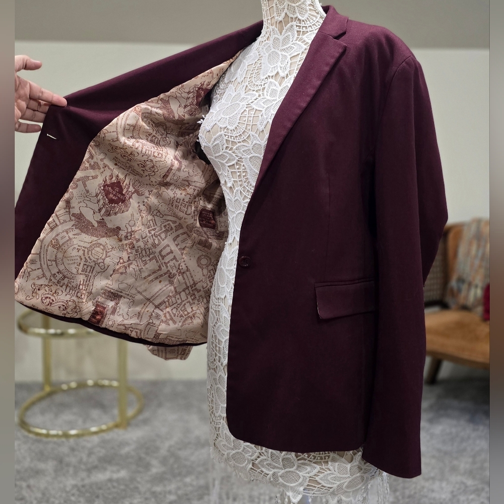 Harry Potter Blazer Jacket - Wizarding World Of Harry Potter Sz 16